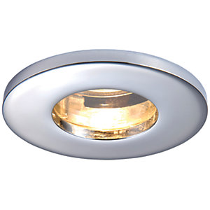 Saxby GU10 IP65 Cast Fixed Downlight - Chrome Effect