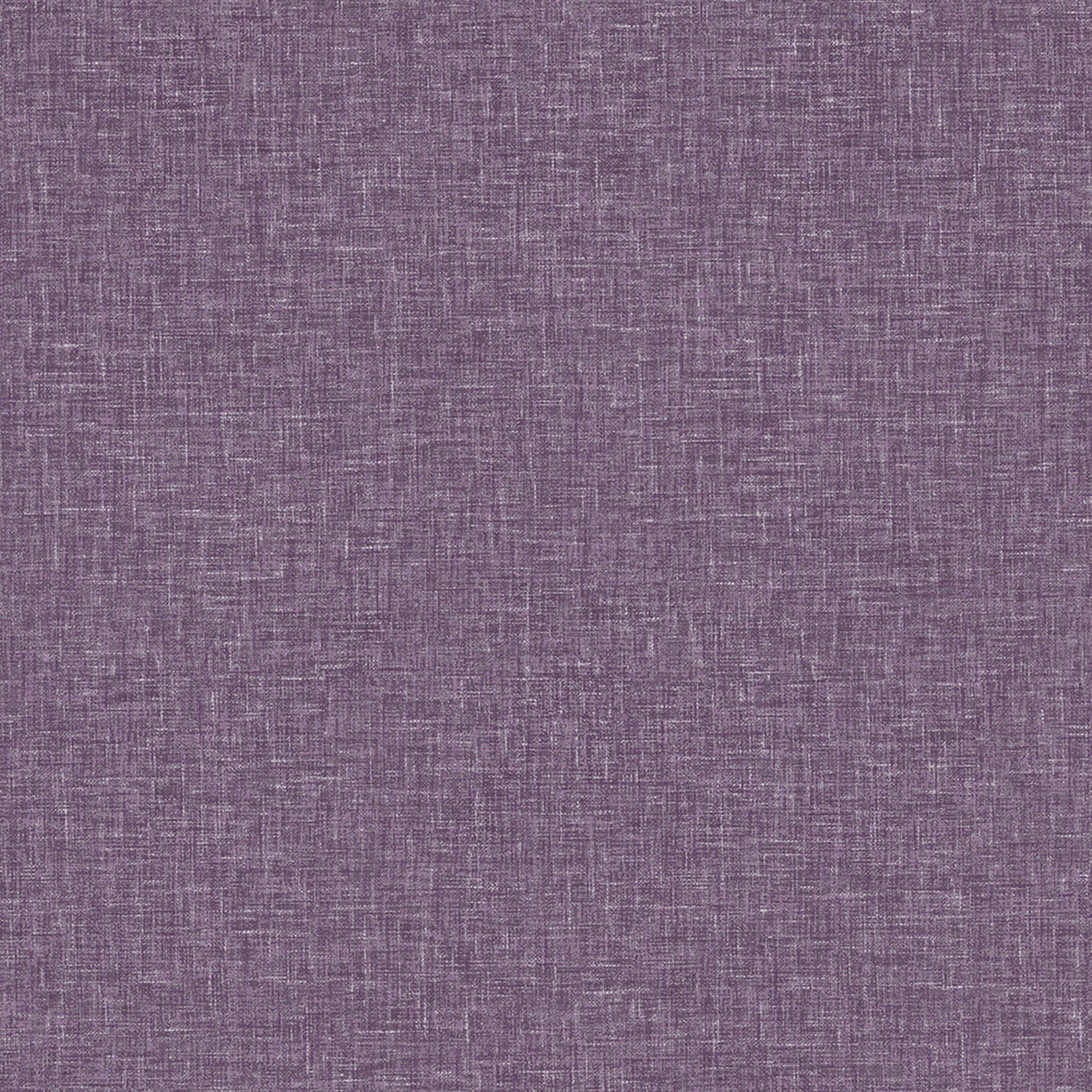 Arthouse Linen Texture Heather Wallpaper 10.05m x 53cm