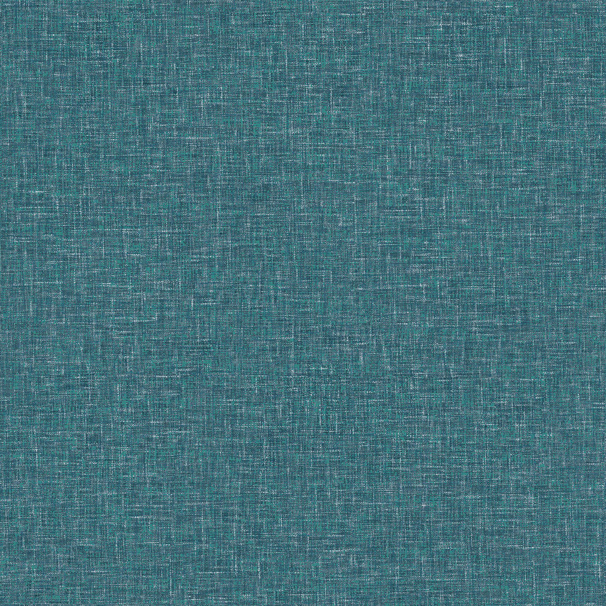 Arthouse Linen Texture Teal Wallpaper 10.05m x 53cm