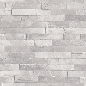 Arthouse Diamond Slate Dove Grey Wallpaper 10.05m x 53cm