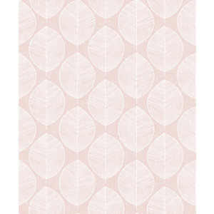 Arthouse Retro Skandi Pink Wallpaper 10.05m x 53cm
