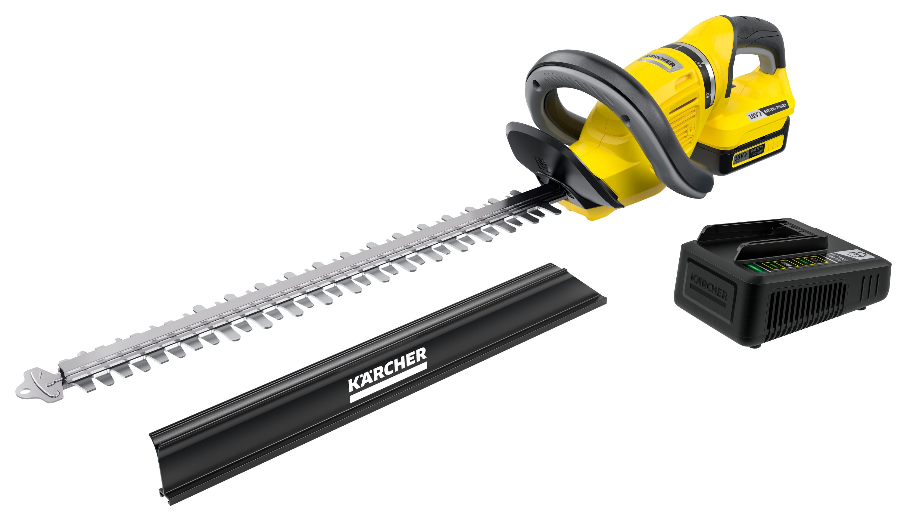 Karcher HGE 18-50 Cordless Hedge Trimmer Battery Set