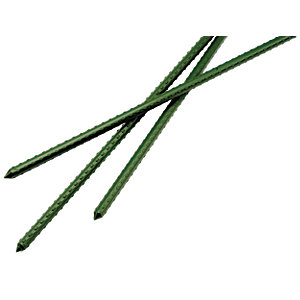 Plastic Coated Metal Garden Stakes 0.9m