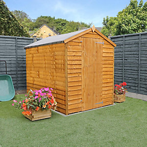 Mercia 7 x 5ft Windowless Overlap Apex Shed with Assembly