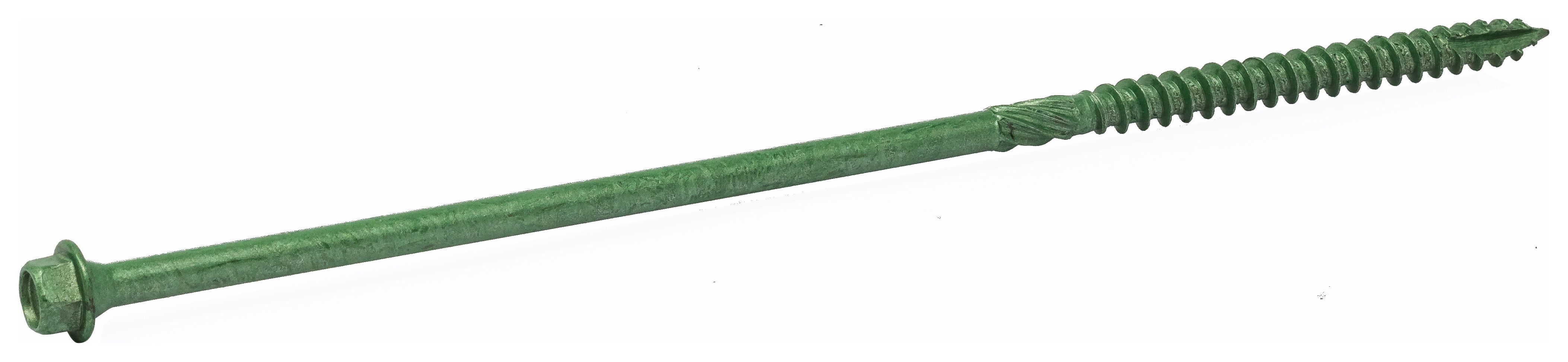 Wickes Timber Drive Hex Head Green Screw - 7x100mm Pack Of 50