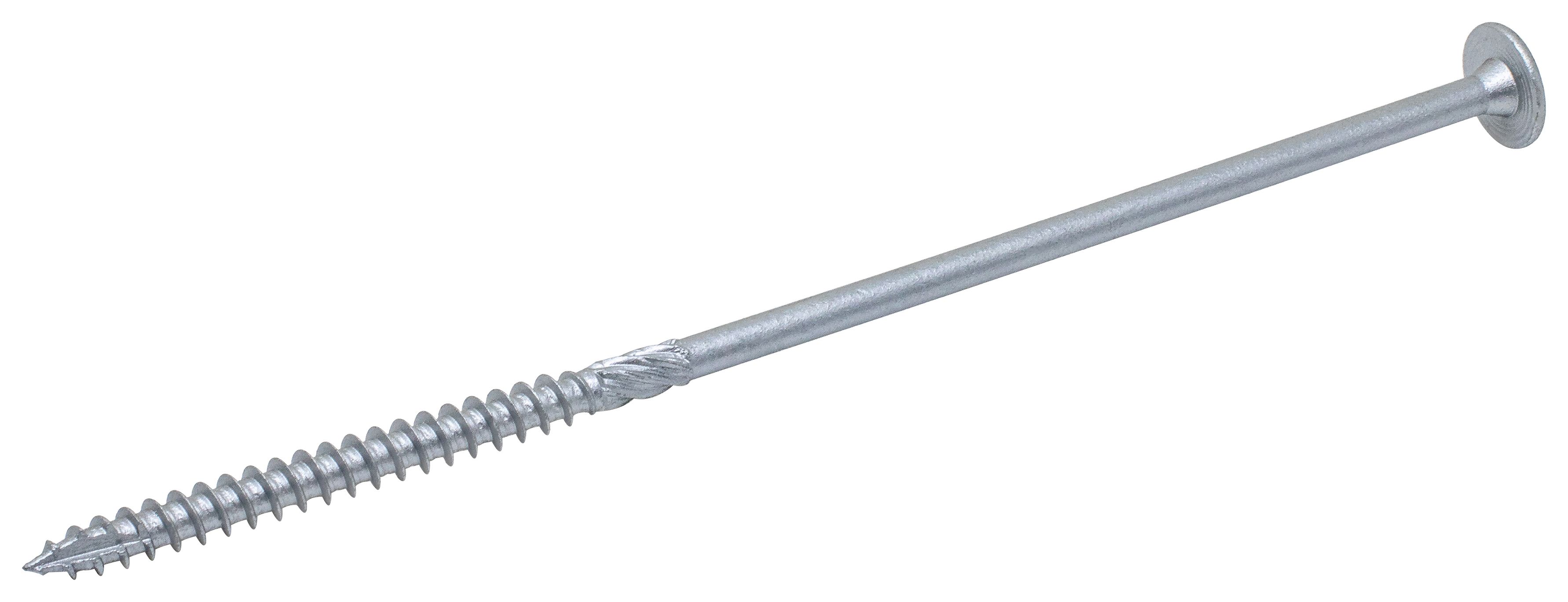 Wickes Timber Drive Tx Washer Head Silver Screw - 7x200mm Pack Of 25