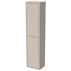 Wickes Tallinn Cashmere Push to Open Wall Hung Tower Unit - 1300 x 300mm