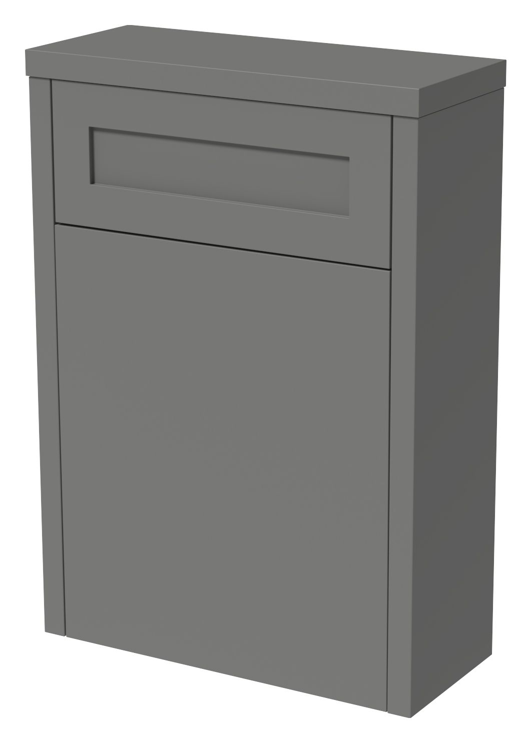 Wickes Hayman Dove Grey Traditional Freestanding Toilet Unit - 870 x 600mm