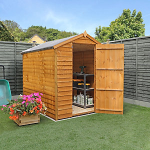 Mercia 7 x 5 ft Overlap Apex Windowless Shed