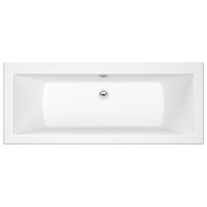 Wickes Camisa Double Ended Bath - 1800 x 800mm