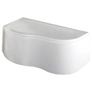 Wickes Curved Corner Front Bath Panel - 1500 x 525mm