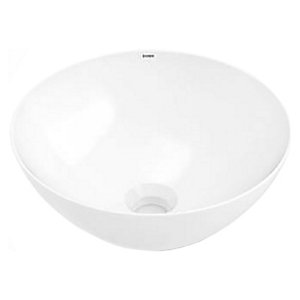 Wickes Platinum Round Bowl Countertop Bathroom Basin - 350mm