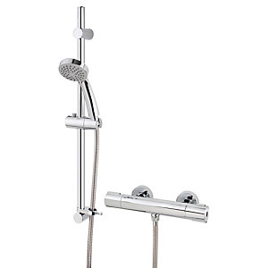 Alban Thermostatic Mixer Shower - Chrome Best Price, Cheapest Prices