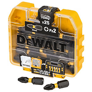 DEWALT DT70556T-QZ Torsion Tic Tac Box PZ2 - 25mm - Box of 25