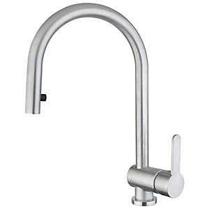 Abode Czar Pull Out Kitchen Tap Chrome