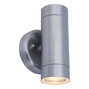 Lutec Vienna Stainless Steel Up & Down Light