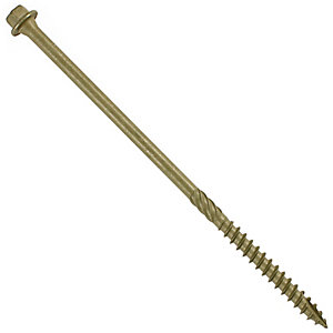 Timco In-dex Timber Screws Hex Green 6.7 X 250mm 50 Pack