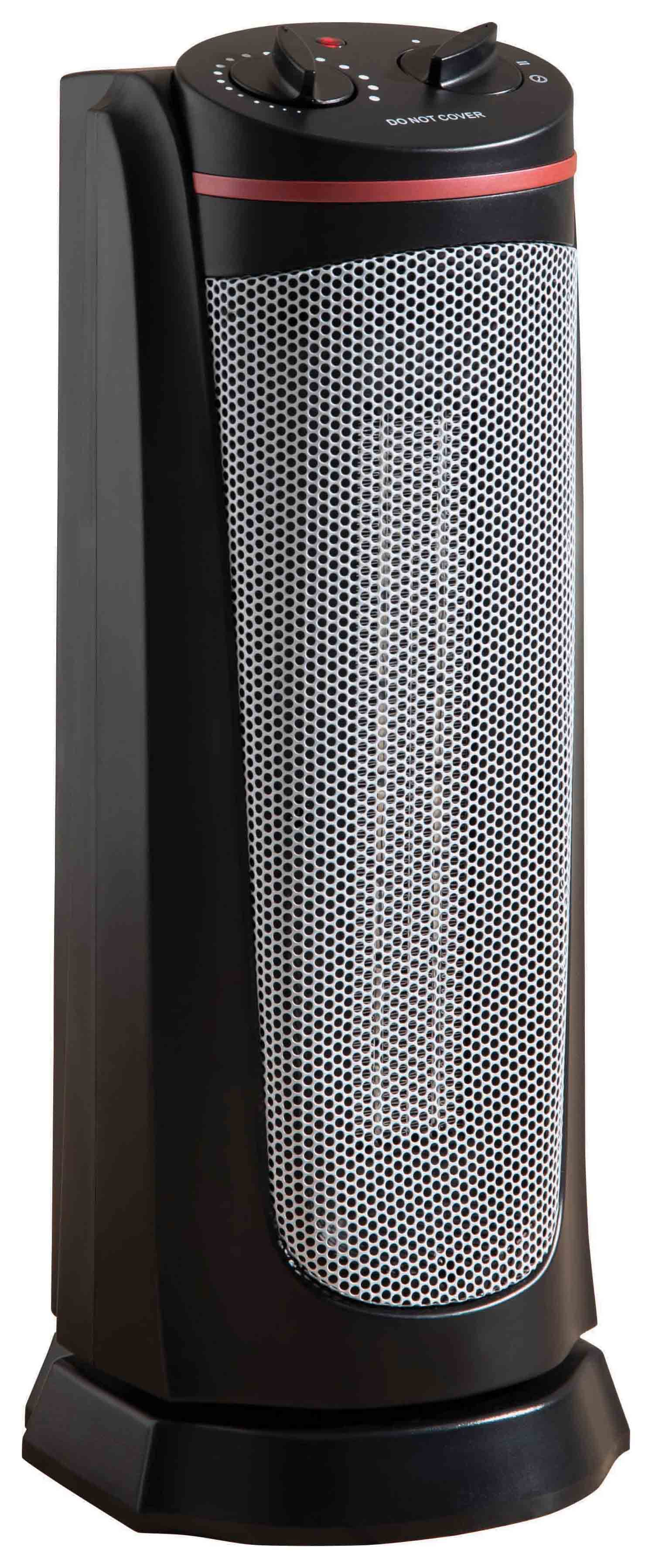 Fine Elements Tower Ceramic Fan Heater 2kw - Black