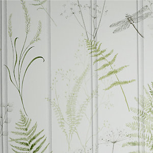 Arthouse Nature Panel Green Wallpaper 10.05m x 53cm