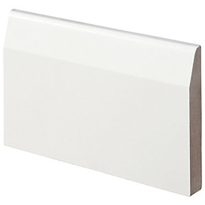 Wickes Chamfered Fully Finished MDF Skirting 18mm x 119mm x 3.66m