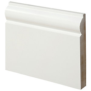 Wickes Torus Fully Finished MDF Skirting - 18mm x 119mm x 3.66m