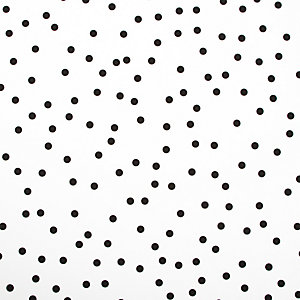 Superfresco Easy Confetti Black White Wallpaper 10m