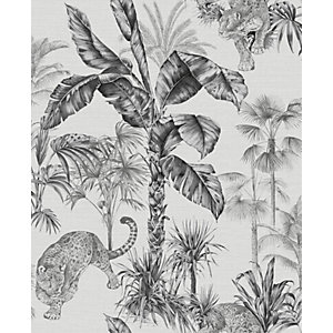 Superfresco Easy Zanzibar Grey Wallpaper 10m