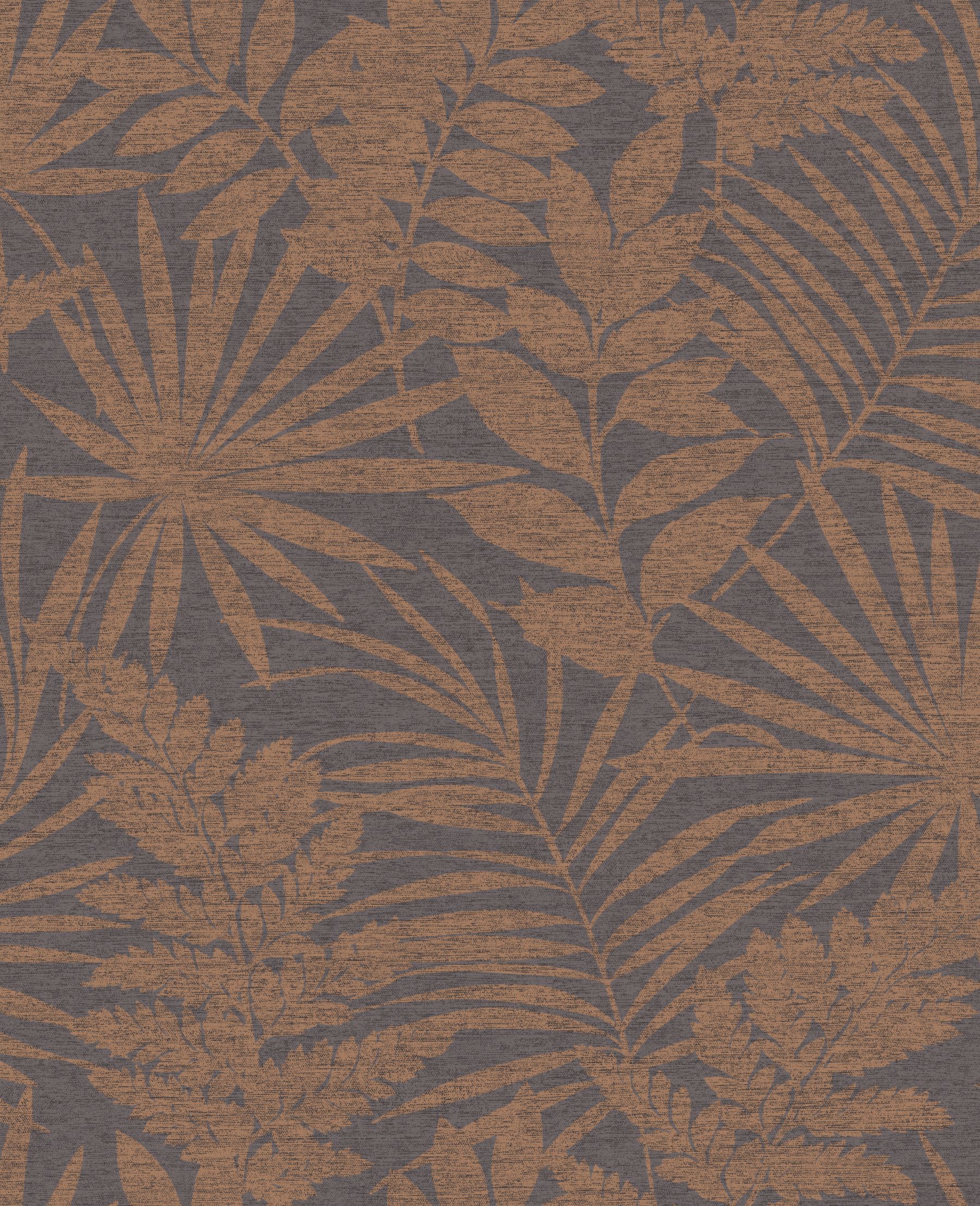 Superfresco Easy Fenne Dark Rust Brown Wallpaper 10m