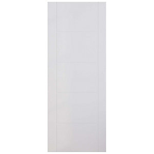 Wickes Thame Ladder White Primed Solid Core Door - 1981 x 762mm