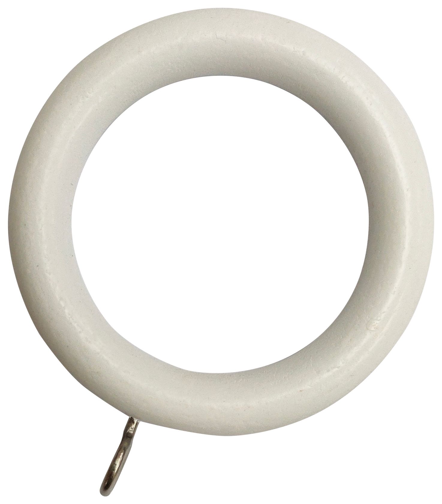 Wickes 28mm Wooden Rings White 10 Pack