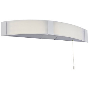 Saxby IP44 Colta Bathroom Integrated LED Shaver Wall Light - White
