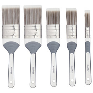 Harris Seriously Good Walls & Ceilings Paint Brush Set - Pack of 5