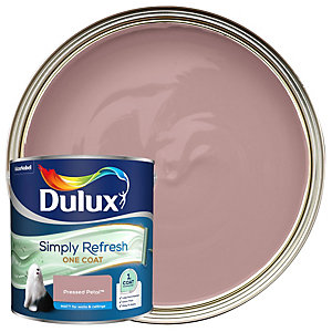 Dulux Simply Refresh One Coat Matt Emulsion Paint - Pressed Petal - 2.5L