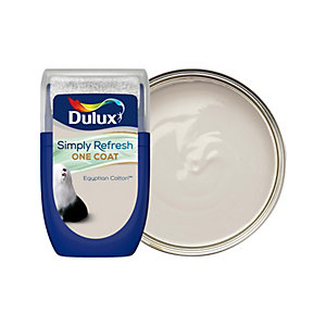 Dulux Simply Refresh One Coat Paint - Egyptian Cotton Tester Pot - 30ml