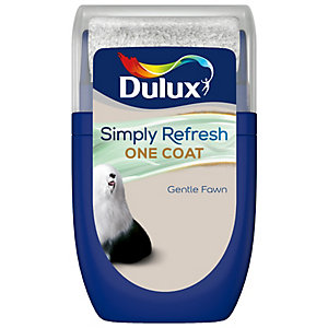 Dulux Simply Refresh One Coat Paint - Gentle Fawn Tester Pot - 30ml