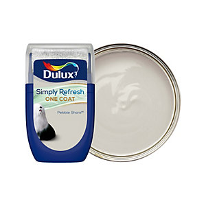 Dulux Simply Refresh One Coat Paint - Pebble Shore Tester Pot - 30ml