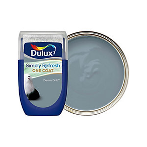 Dulux Simply Refresh One Coat Paint - Denim Drift Tester Pot - 30ml