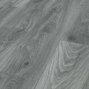 Tomahawk Blue Grey Oak Laminate Flooring - 2.22m2