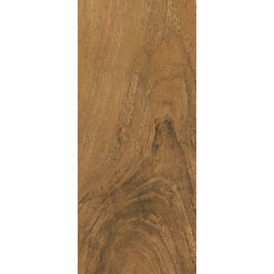 High Gloss Medium Oak Laminate Flooring - Sample