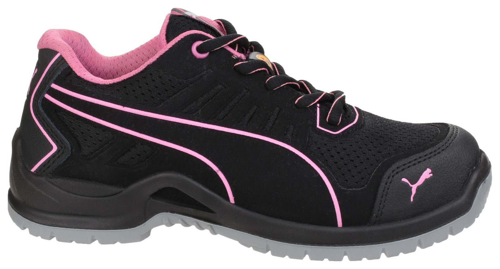 Puma Fuse Technic 644110 Womens Safety Trainers Black - Size 36