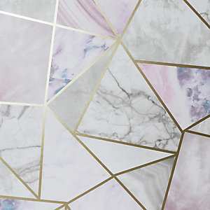 Artistick Geometric Marble Fragments Self Adhesive Wallpaper - 6m x 53cm