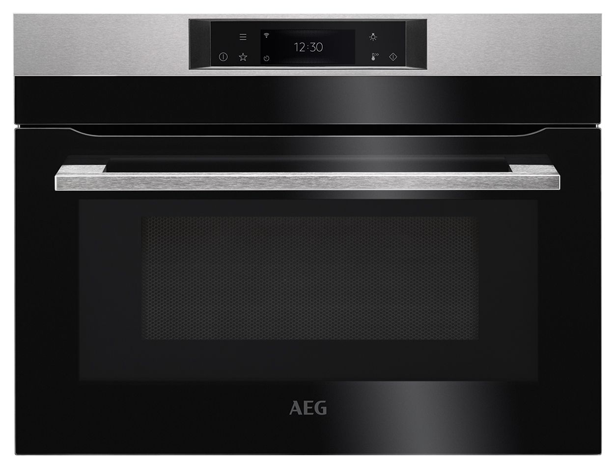 Image of AEG KMK768080M Connected Combination Oven with Microwave - Stainless Steel