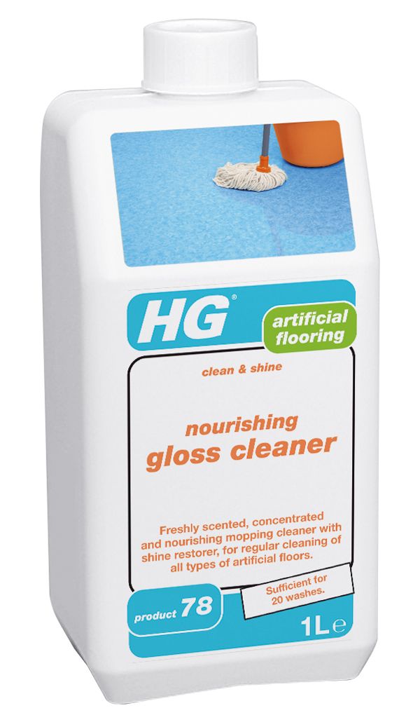 Image of HG Artifical Flooring Nourishing Gloss Clean & Shine Cleaner - 1L