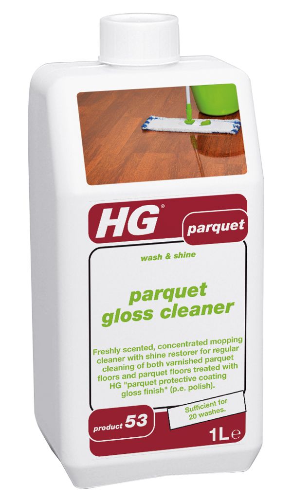 Image of HG Parquet Flooring Gloss Wash & Shine Cleaner - 1L