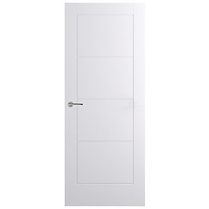 Wickes Exeter White Moulded Fully Finished Ladder Internal Door - 1981 x 610mm
