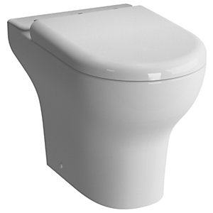 Holkham Easy Clean Rimless Toilet Pan with Soft Close Seat - Box 1 of 2