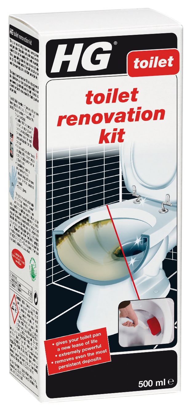 Image of HG Toilet Renovation Cleaning Kit - 500ml