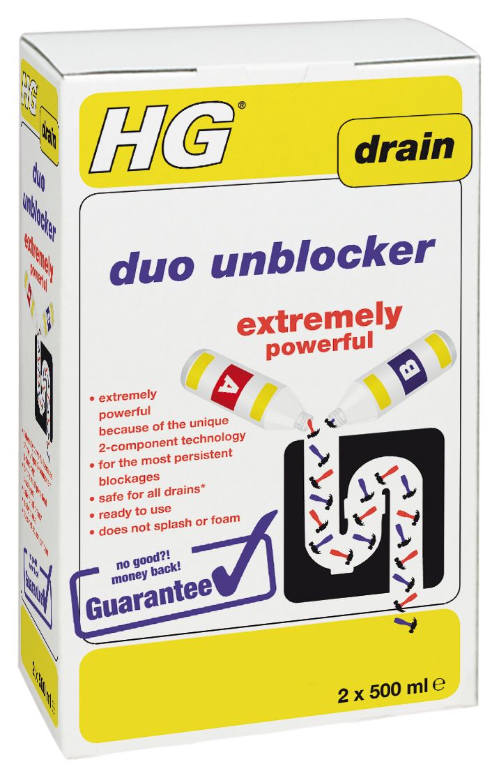 Image of HG Duo Drain Unblocker - 1L
