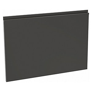 Madison Dark Grey Gloss Handleless Appliance Door (D) - 600 x 437mm