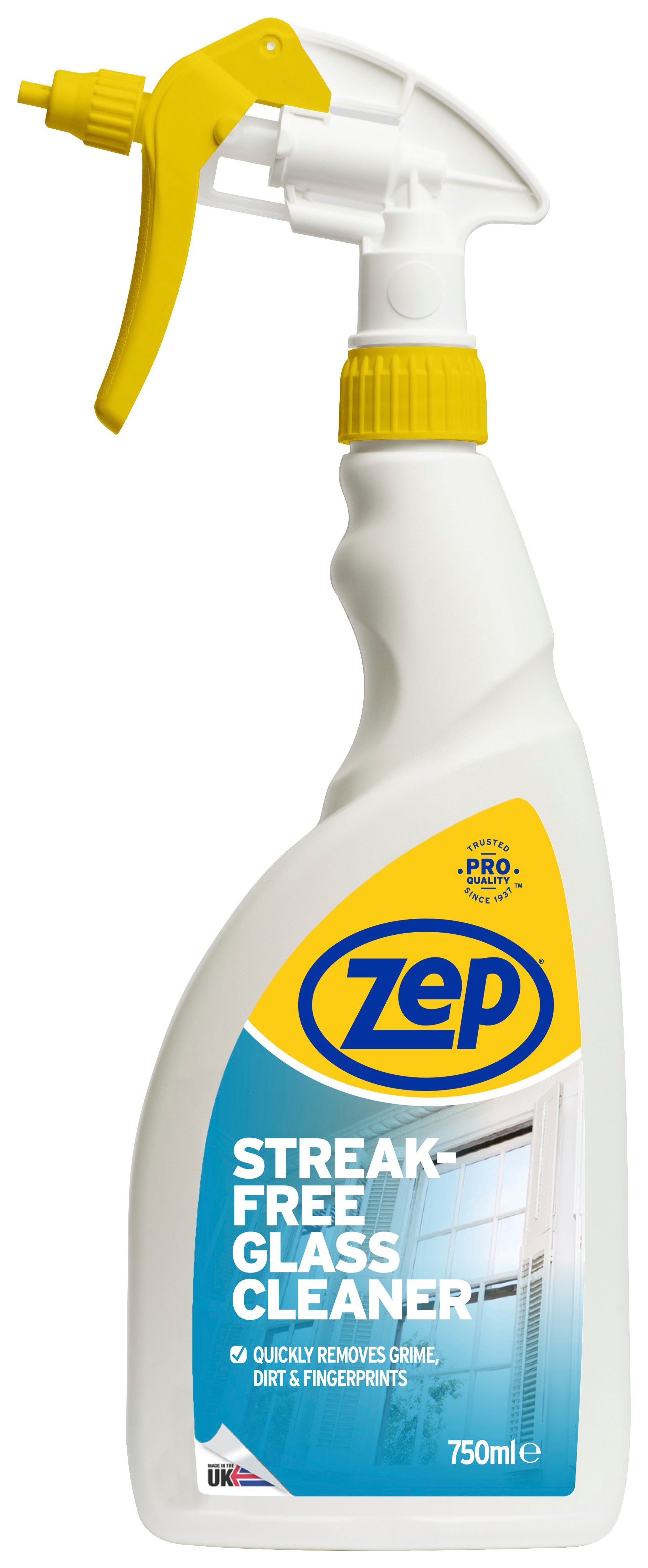 Image of Zep Streak Free Glass Cleaner 750ml